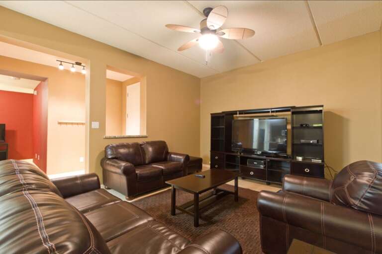 Flat screen TV, free WI-FI, and plenty of space for the entire family.