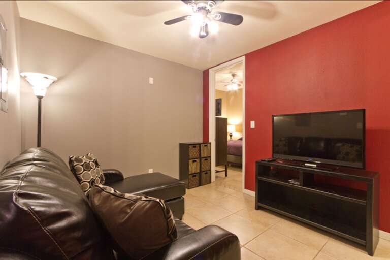 Guest living room oasis.  Perfect for children.