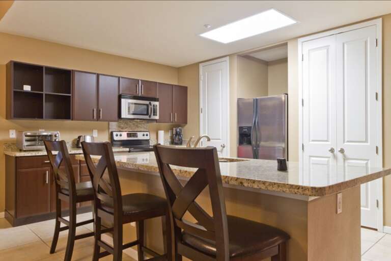 Washer and dryer behind that closet.