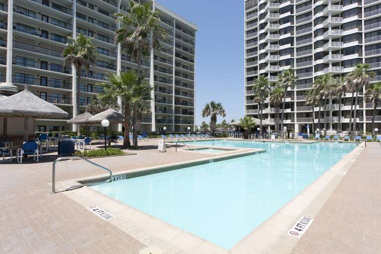 Take a dip in one of three dazzling beachfront swimming pools that are heated in the winter.