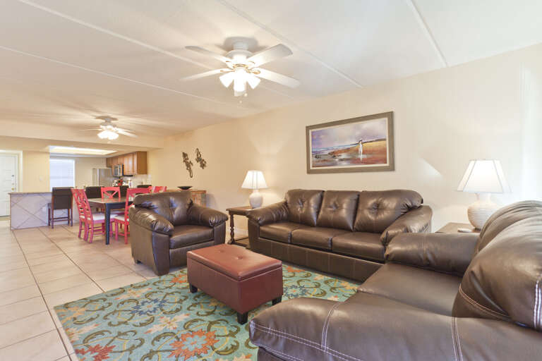 Open living room area.