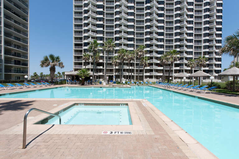 Several community swimming pools throughout the complex!