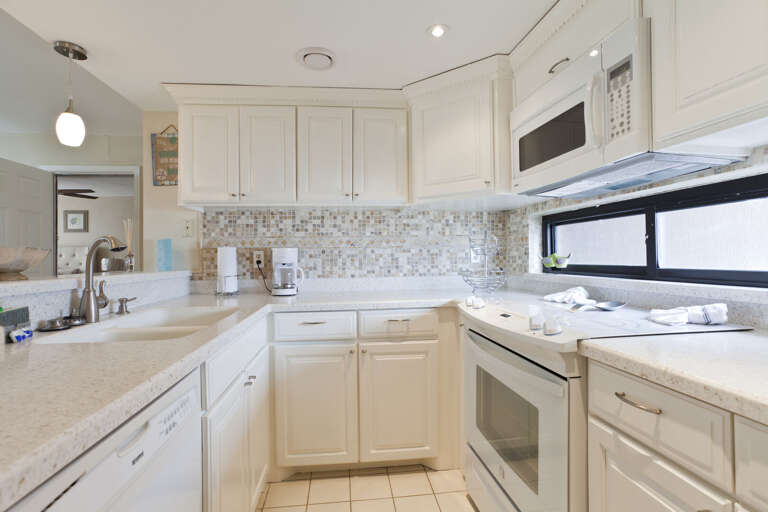 Modern kitchen fully equipped with cooking utensils!