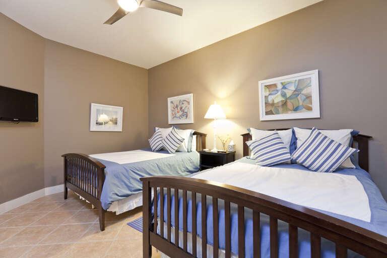Guest bedroom with two full beds! Guest bedroom with two full beds!