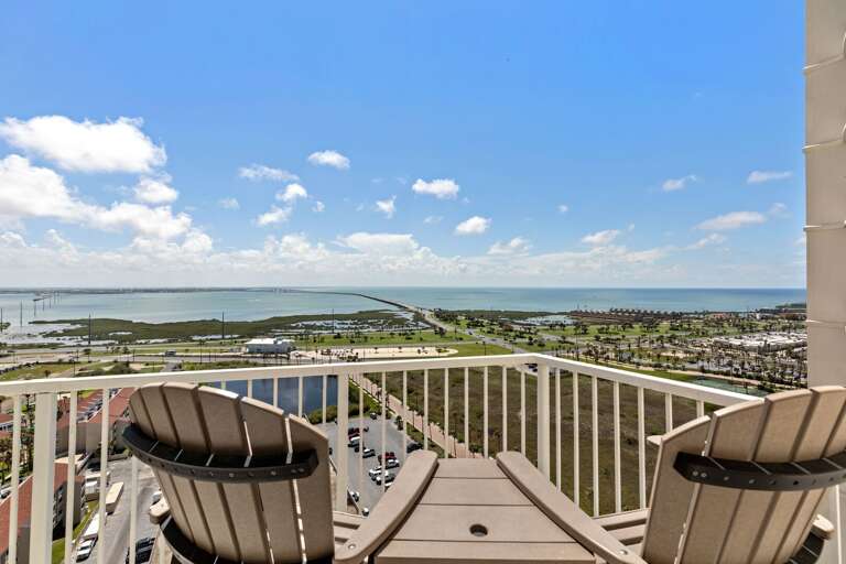 Beautiful views of the Laguna Madre Bay!