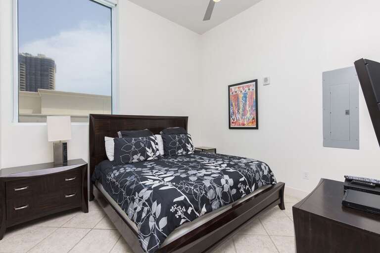 Master Bedroom features a King Bed