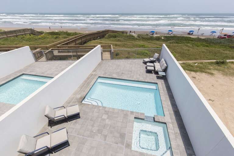 Private heated pool Private heated pool