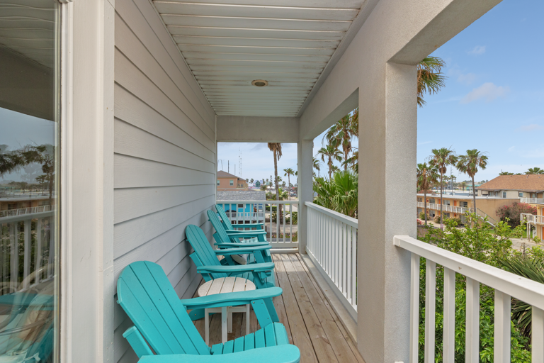 3rd floor front balcony.