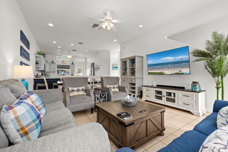 Spacious living area!