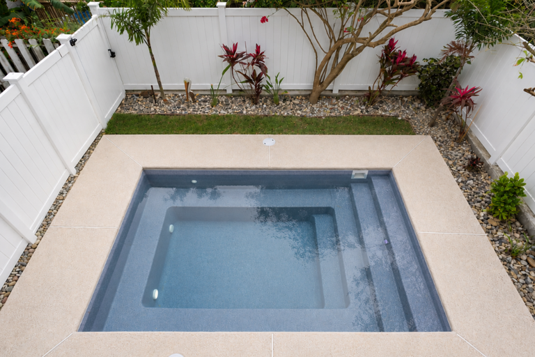 Spend your afternoons lounging poolside in your own tropical retreat.
