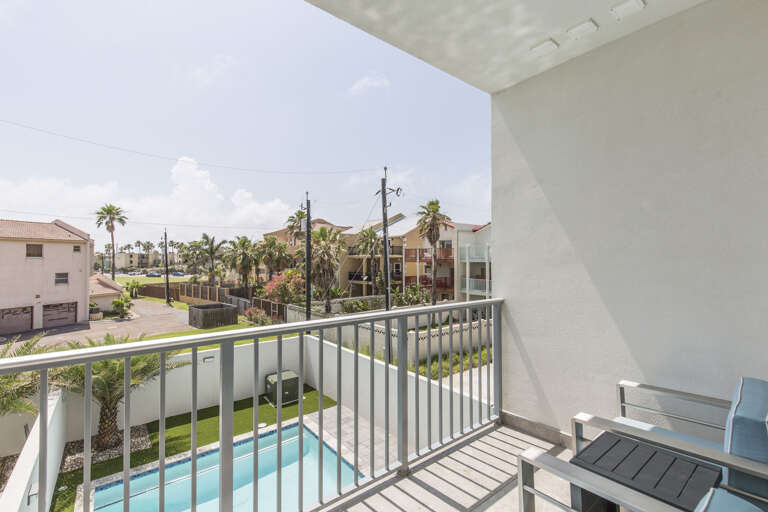 Second floor balcony View