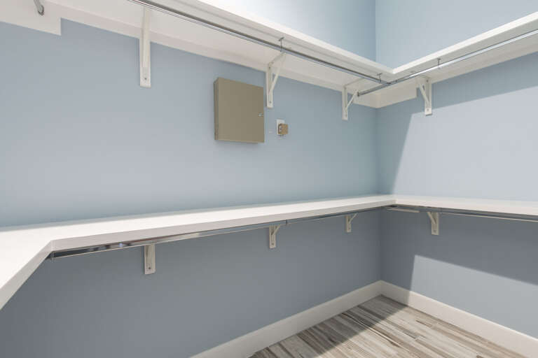 Master bedroom closet