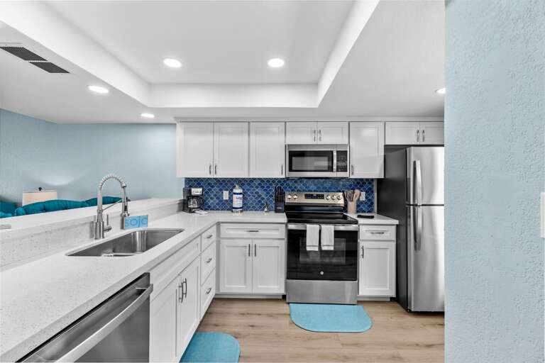 Stainless steel new appliances!