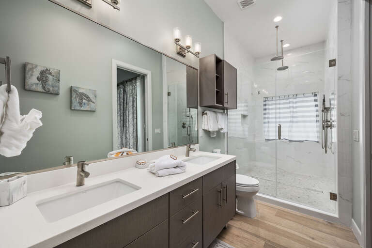 Master bathroom