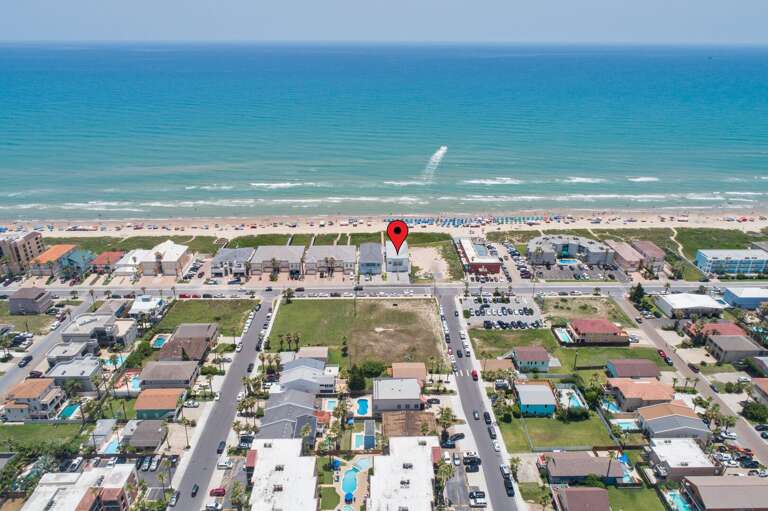 Aerial view of the towntome