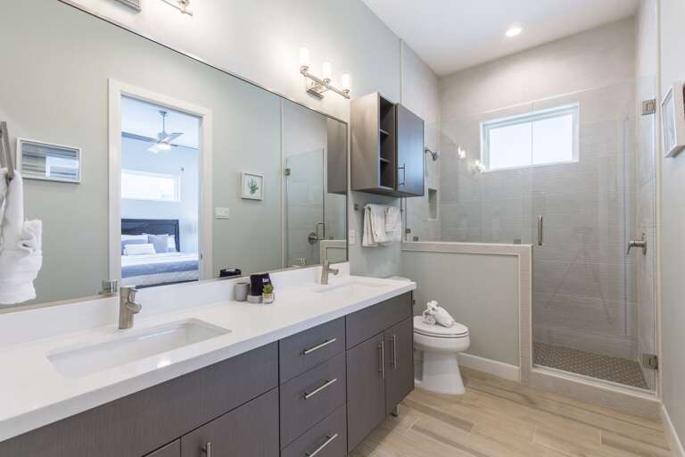 Second floor guest bathroom