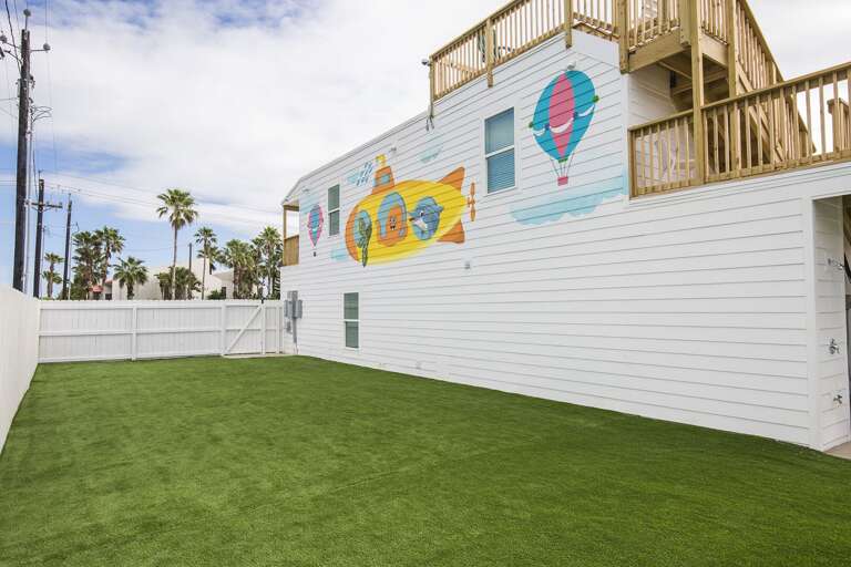 Our multipurpose field is perfect for family and friends to play games on!