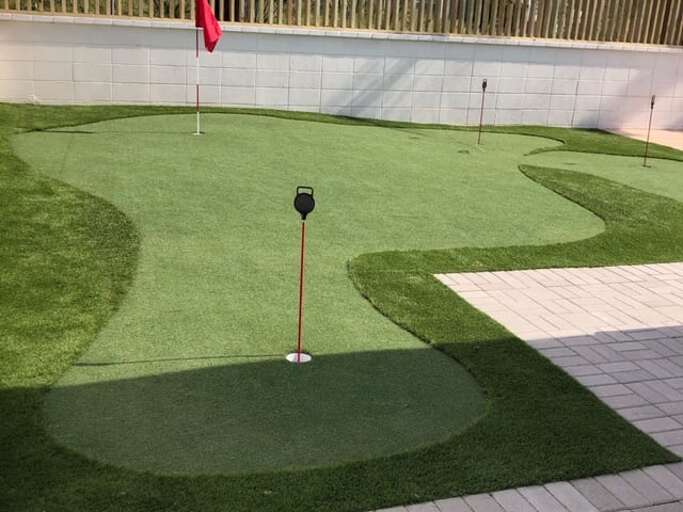Private putting green in your own yard!