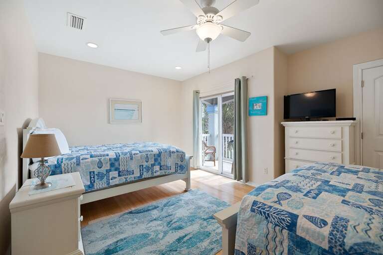 2nd floor Bedroom #2 features private patio access 2nd floor Bedroom #2 features private patio access