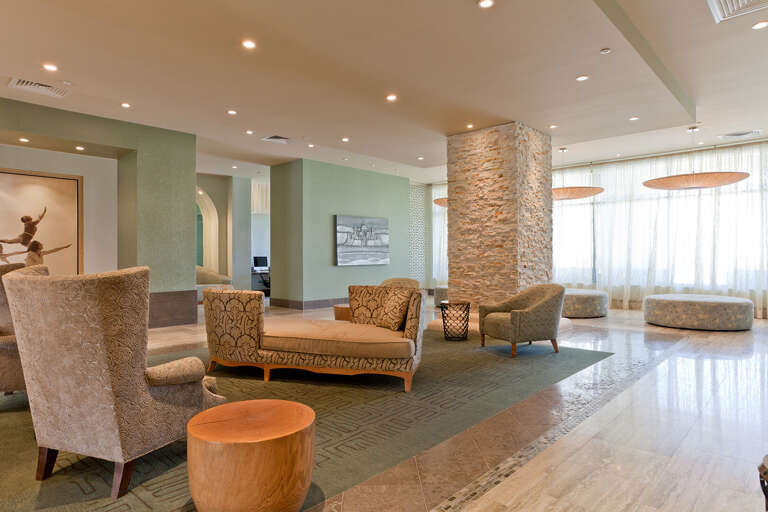 Sapphire lobby