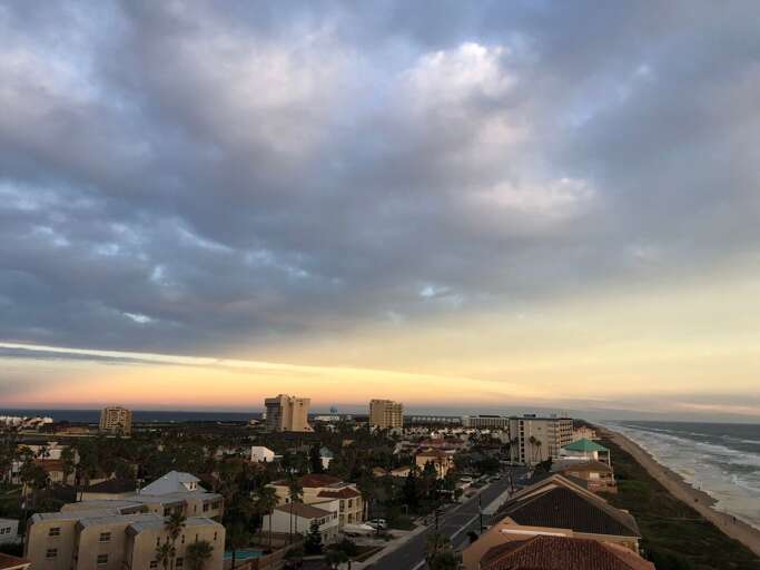 Beautiful Skyline of South Padre Island