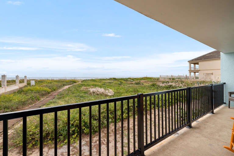 Ground level Patio overlooking towards the beach Ground level Patio overlooking towards the beach