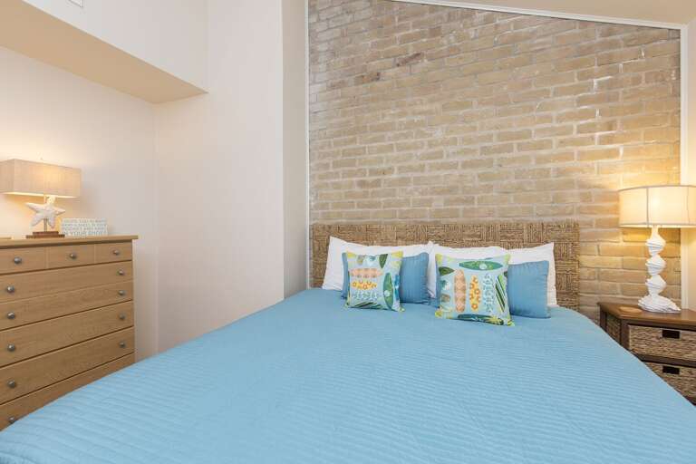 Spacious Bedroom with a King Bed