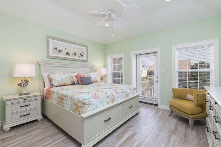 Guest bedroom with a King Bed