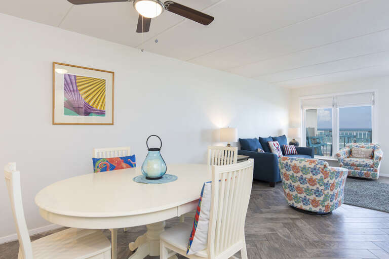 Dining Table sits up to 4 comfortably