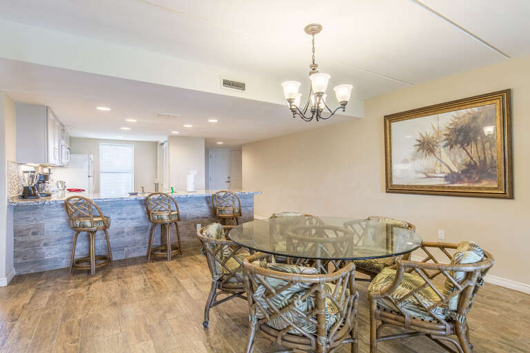 Open Concept Kitchen and Dining Area