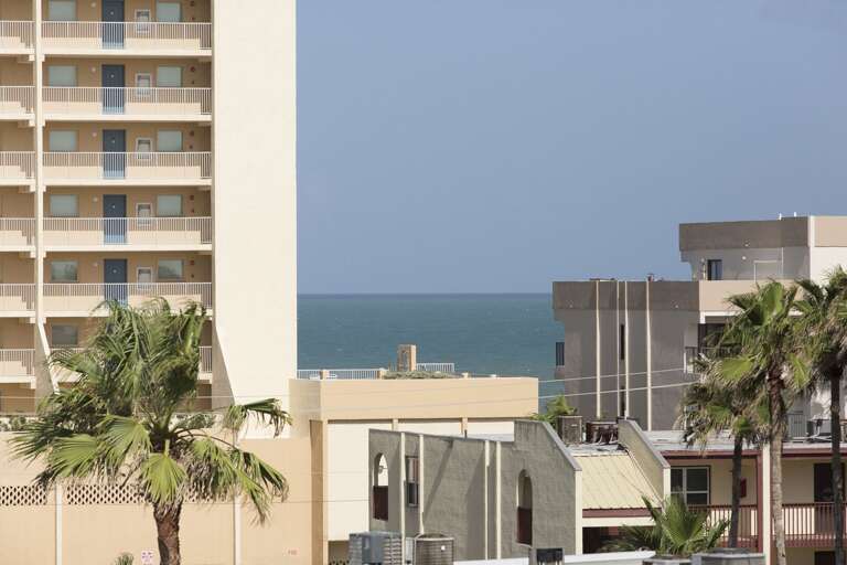 Ocean views from the roof-top deck.