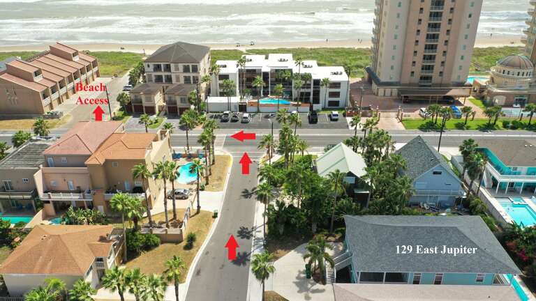 129 E. Jupiter is just steps from the beach access! Have your toes in the sand in minutes! 129 E. Jupiter is just steps from the beach access! Have your toes in the sand in minutes!