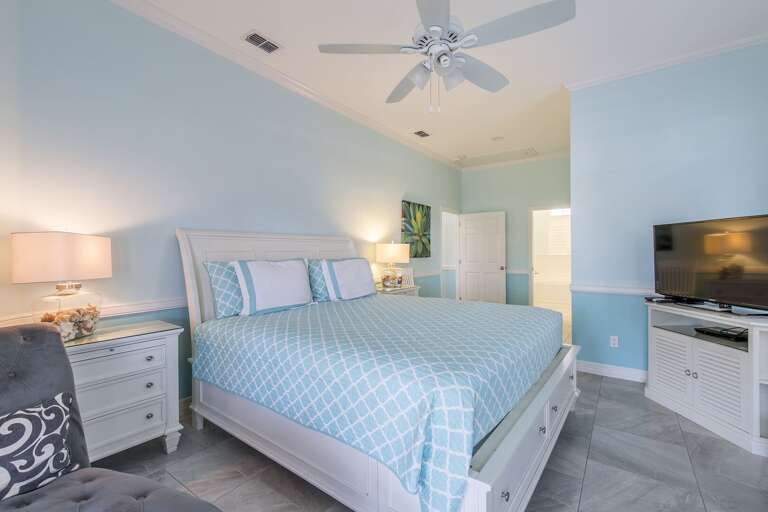 Master Bedroom with King Bed