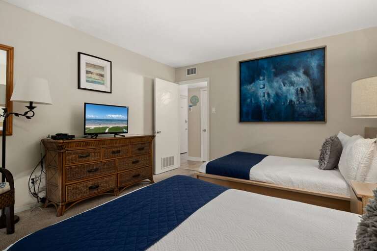 Wake up refreshed and ready for another day on the beach.