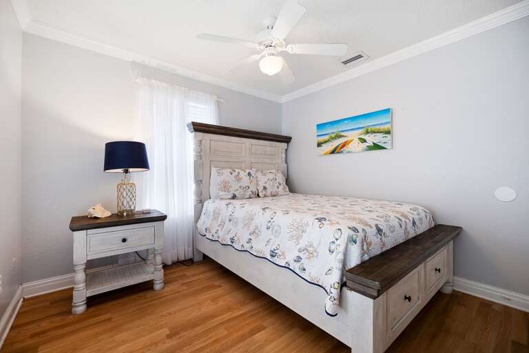 3rd Bedroom located on the 3rd floor with a Queen bed and access balcony. (3rd Floor)