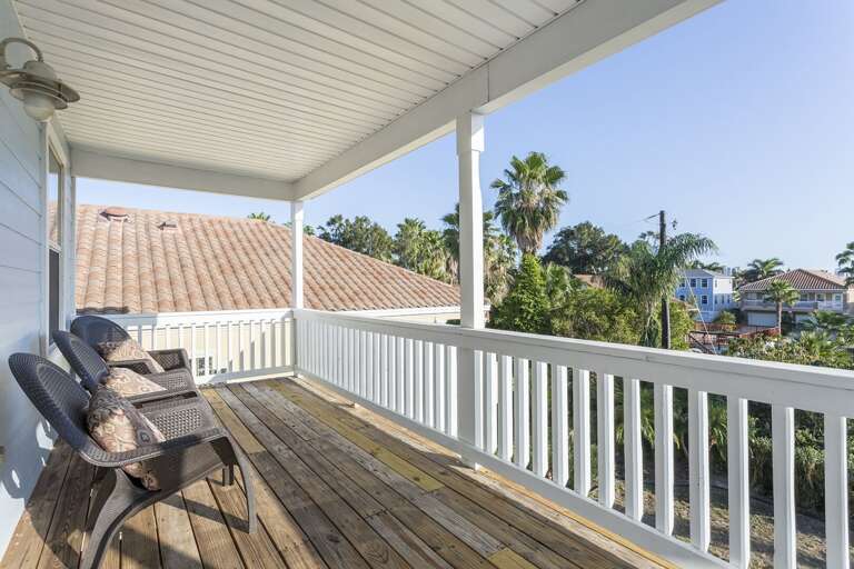 3rd floor balcony overlooking the pool. Enjoy the warm sun and beach breeze!