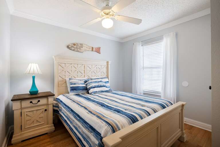 Bedroom #4 with a Queen Bed (3rd Floor)