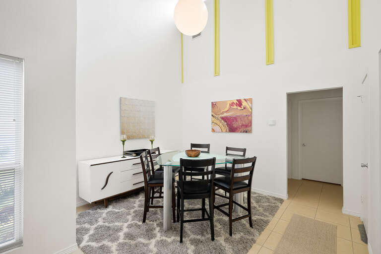 Villa #2
Great dining area with seating for 6! Villa #2
Great dining area with seating for 6!