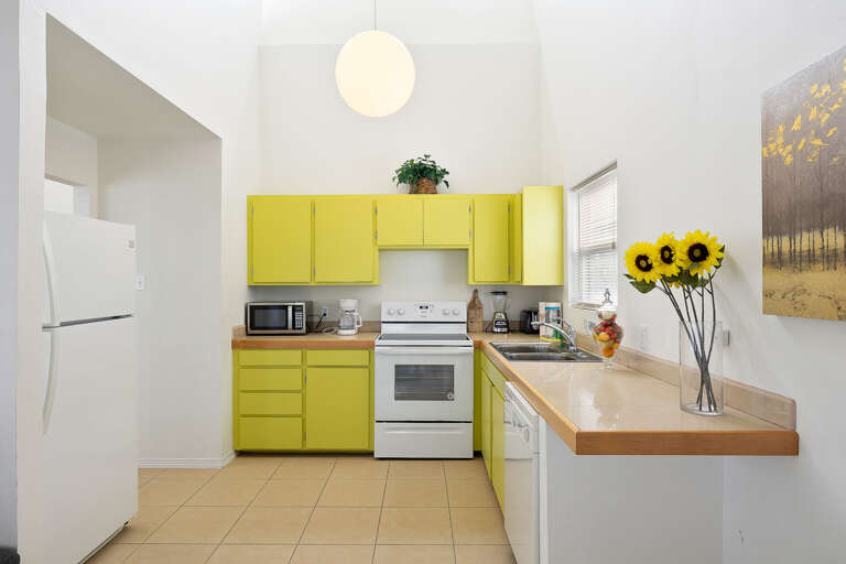 Villa #2
Spacious, fully stocked kitchen! Villa #2
Spacious, fully stocked kitchen!