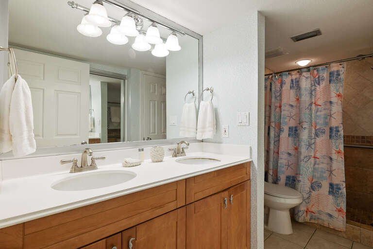 Master Bathroom features walk-in shower