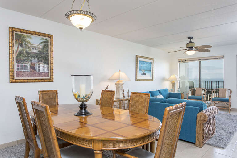 Dining Table comfortably sits up to 6 Dining Table comfortably sits up to 6