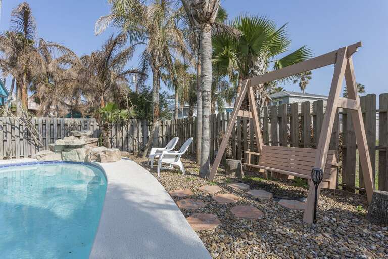 Extra seating to relax and enjoy the South Padre sun poolside!