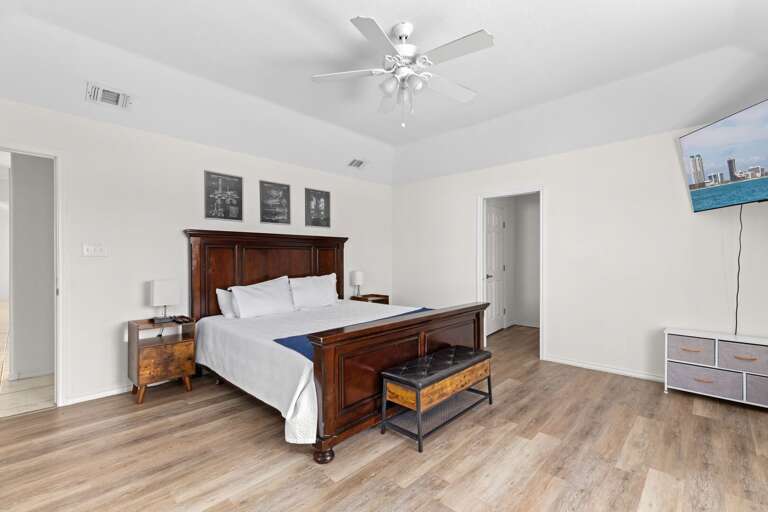 Master Bedroom located on the 2nd floor.