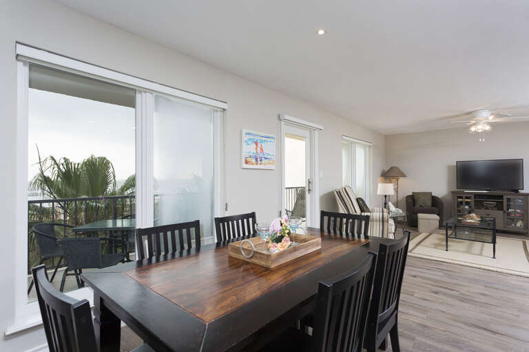 Dining area with views!