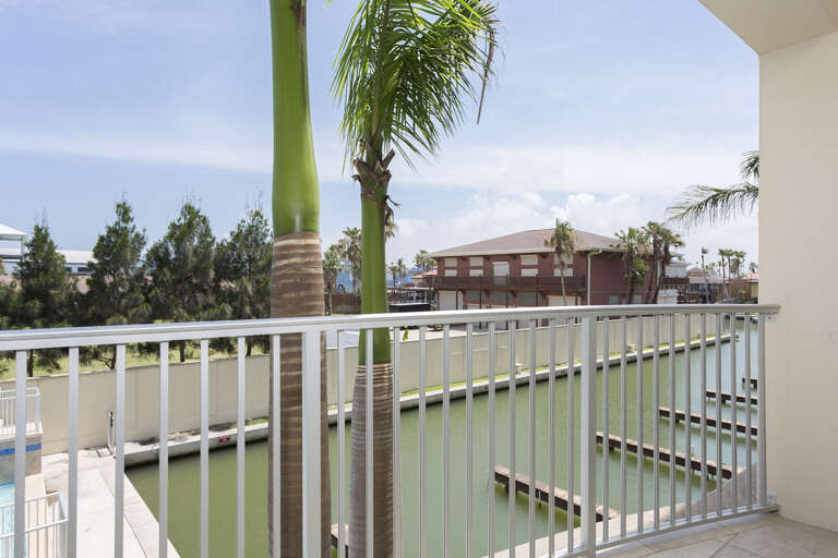 View of the boat slips!