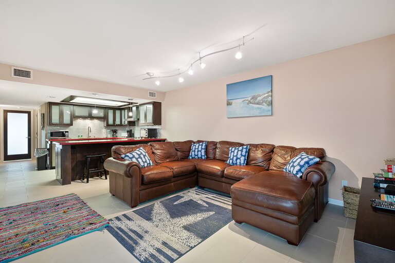 Open concept Living and Kitchen Are