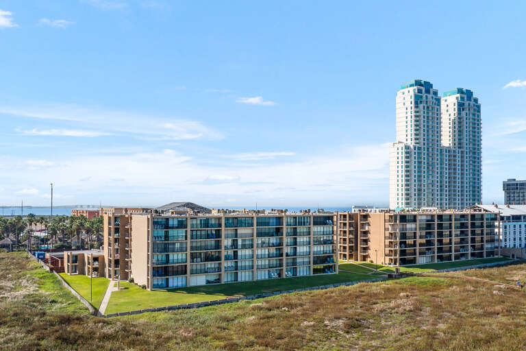 View of Sea Vista from the beach!