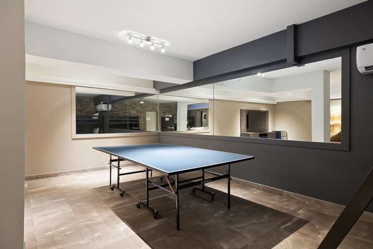 Ping Pong table in the 4th guest bedroom/media room Ping Pong table in the 4th guest bedroom/media room