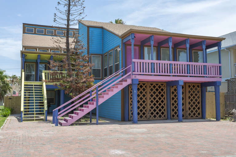 (C) is located on the ground floor.