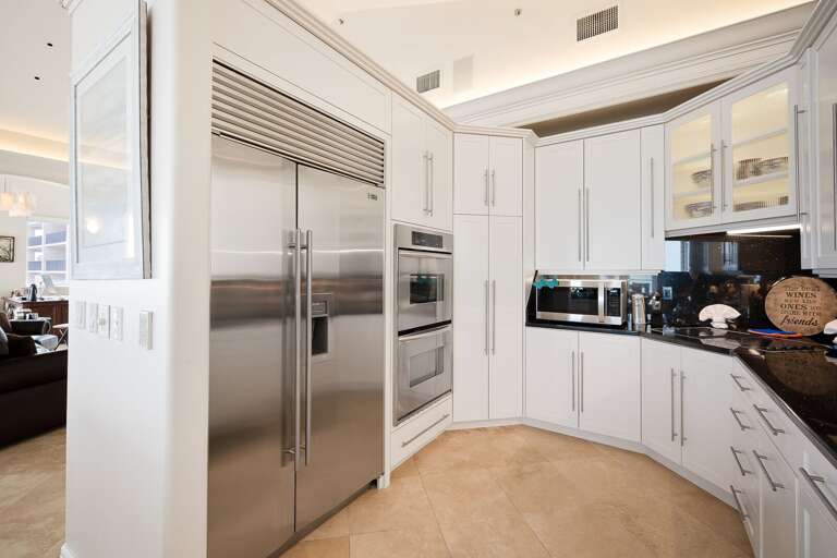 The kitchen is stocked with all pots, pans, utensils, and appliances you may need to prepare a delicious meal! The kitchen is stocked with all pots, pans, utensils, and appliances you may need to prepare a delicious meal!